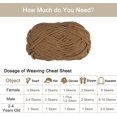 thumbnail image 4 of 1Skein Chenille Yarn Blanket Yarn 100g/3.5oz Gauge #6 Super Bulky Polyester Soft Knitting for Crochet Weaving Bag Scarf Hat, 4 of 7