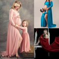 thumbnail image 1 of Accessoire Photo Robe Maxi pour Femmes Enceintes Robe de Maternité Mère Fille Assortie, 1 of 5