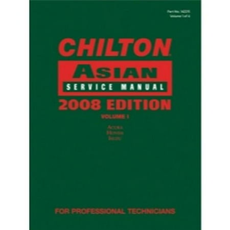 Chilton 2008 Asian Service Manual Volume 1