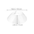 thumbnail image 2 of TABLZONE 8Pcs Hood Grease Filter Kitchen Fan Filter Silver Bowl Shaped Design for Hood Replacement, 2 of 7