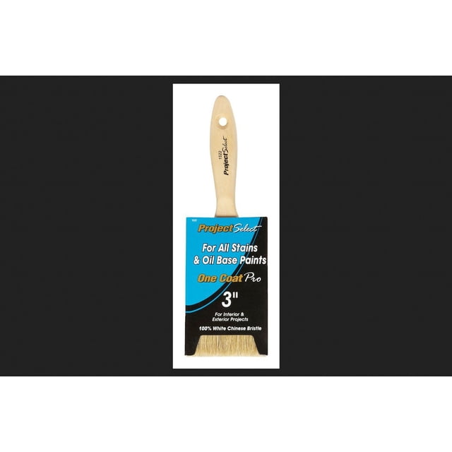 Brocha Linzer de 3" para Barniz y Pared con Corte en Bisel