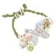 thumbnail image 3 of GOOHOCHY Anillo de flores de mariposa exquisita estilo vintage de cuerda verde tejido de dedo ajustable joyería elegante para mujeres, 3 of 7