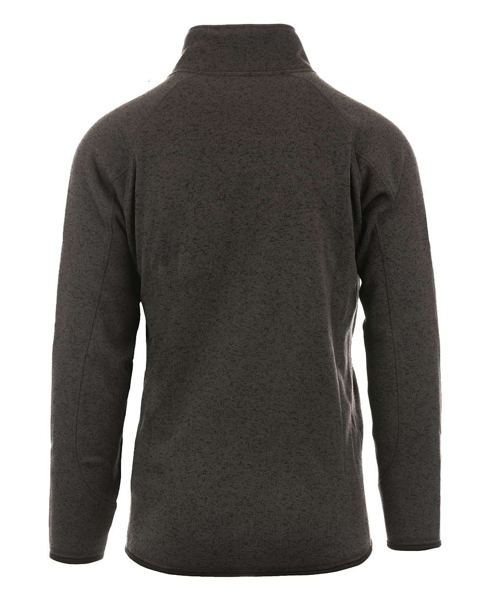 Burnside Men's Sweater Knit Fleece Jacket