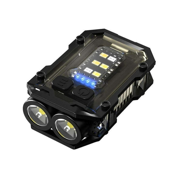 QHUDLV Magnetic Mini Keychain Torch – Portable LED – Rechargeable EDC Light