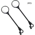 thumbnail image 3 of Langgg Pack of 2 Mountain Handle Bar Rear View Mirror Detachable 360 Degree Rotatable Adjustable Scooter Rearview, 3 of 7