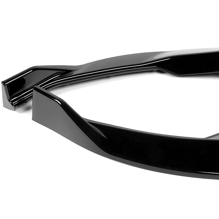 STP-Style Carbon Look Front Bumper Lip Spoiler For 2022-2024 Audi A3 & S3 – 3-Piece Kit
