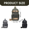 thumbnail image 3 of Clearance Tool Bag under $5,EDC Sling Bag Crossbody Backpack Sport Bag Pack Chest Shoulder Bag For Men One Strap Motorcycle For Camping Hiking Cycling Outdoors Travel Satchel Bag, 3 of 9