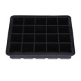 thumbnail image 3 of Molde para hacer cubitos de hielo Ecomeon silicona 20 rejillas color negro, 3 of 5