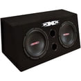 thumbnail image 2 of XXX Dual 8" Bass Box with amplifier and wiring kit 800W Black Woofers, 2 of 5