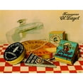 thumbnail image 2 of Vintage Apple Collection 14x12 White Modern Wood Framed Museum Art Print Titled - Vintage Cheese - Fromage, 2 of 4