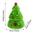 thumbnail image 2 of Christmas Themed Wind Up Toy Cars Set with Snowmen and Tree Designs for Kids Racing and Holiday Party, 2 of 6