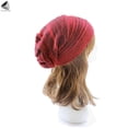 thumbnail image 5 of PULLIMORE Winter Warm Beanie Hats for Women Casual Knit Skully Caps for Running Skiing Work School (Red）, 5 of 9
