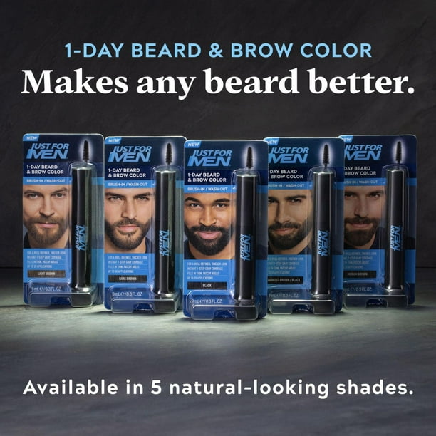 GW中1000円引★美品Man★CD Blu-rayセット Just for Men 1-Day Beard & Brow Colour - Walmart.ca