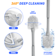 thumbnail image 6 of MYSPRI Toilet Bowl Brush and Plunger with Caddy, Toilet Plunger and Brush Holder Combo Set for Bathroom Scrubber, 6 of 7