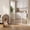 29.5-48.8"L x 30"H, variant on edx Walk-Through Baby Safety Gate for Stairs and Doorways, 30"-41" Auto Close Metal Gate for Kids/Dogs, Pressure or Hardware Mount, No Drilling
