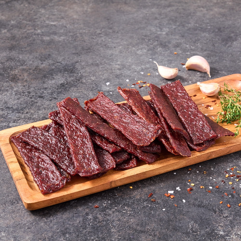 Weaver’s Original Turkey Jerky (16oz turkey jerky strips made from turkey thighs)