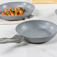 thumbnail image 4 of Salter BW02762 Marble Collection Forged Aluminium Non Stick Frying Pan, 20 cm, Grey, 4 of 5