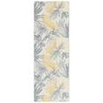 thumbnail image 2 of SAFAVIEH Barbados Bryanne Botanical Indoor/Outdoor Area Rug, Ivory/Grey Green, 6'7" x 6'7" Square, 2 of 5