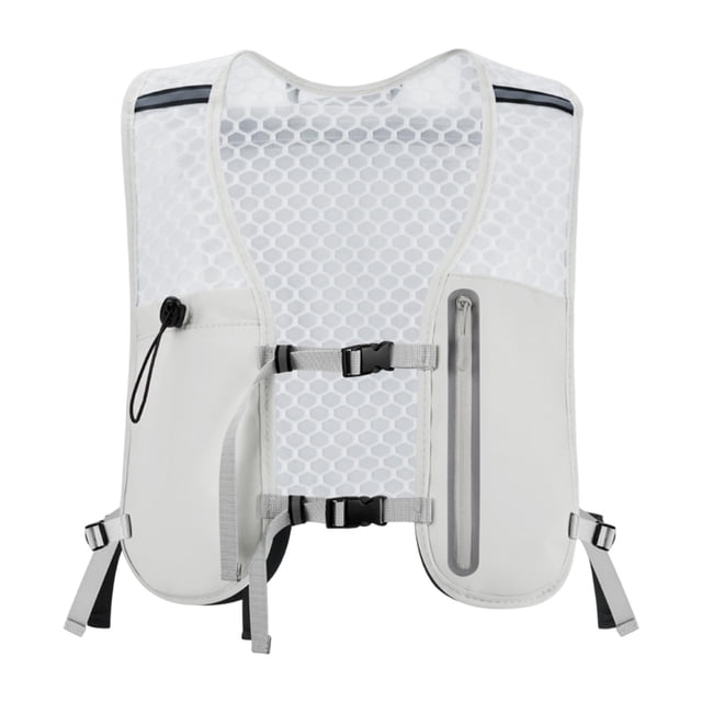 Mochila de hidratación, chaleco para correr, mochila para corredores, bolsillos para teléfono, mochila para correr Gris