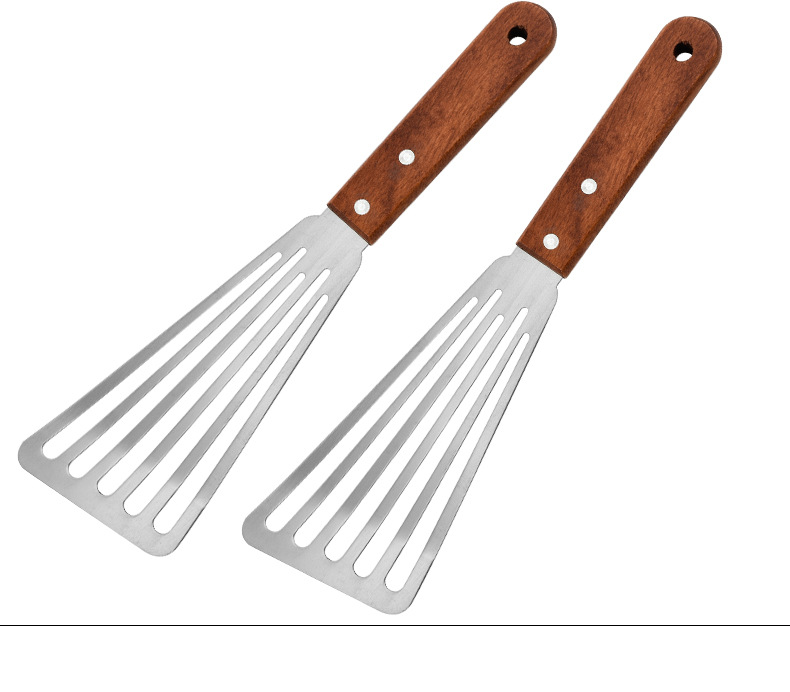 Lot De 2 Pelles à Glace Plates En Acier Inoxydable - Manche Ergonomique Antidérapant Pour Servir Crème Glacée Dure Ou Molle - 6
