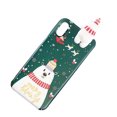 thumbnail image 3 of Étui de Téléphone Portable de Noël Flocon de Neige Père Noël TPU Housse de Protection, Remplacement pour iPhone X/TP, Type 2 Workhe, 3 of 8