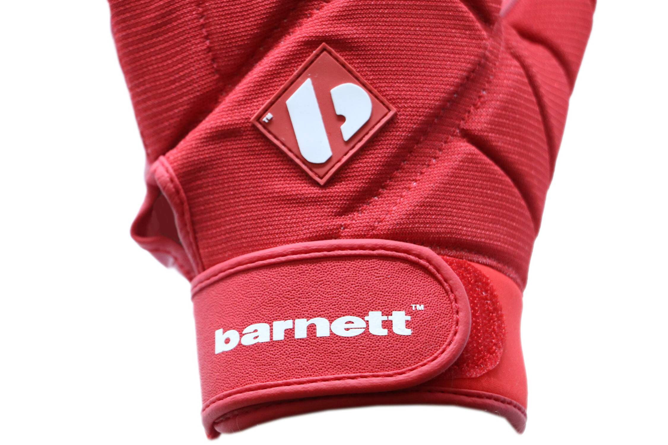 Barnett FKG-03 Red High Level Linebacker Football Gloves, LB, RB, TE