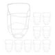 thumbnail image 5 of ColoMX Cubierta de botella de infusión reutilizable de 10 piezas para piezas de postes redes colgantes para botellas de infusión Soporte de solución salina para hospital, 5 of 7