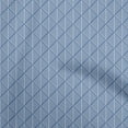 thumbnail image 1 of oneOone Cotton Poplin Medium Blue Fabric Geometric Diy Clothing Quilting Fabric Print Fabric By Yard 42 Inch Wide, 1 of 4