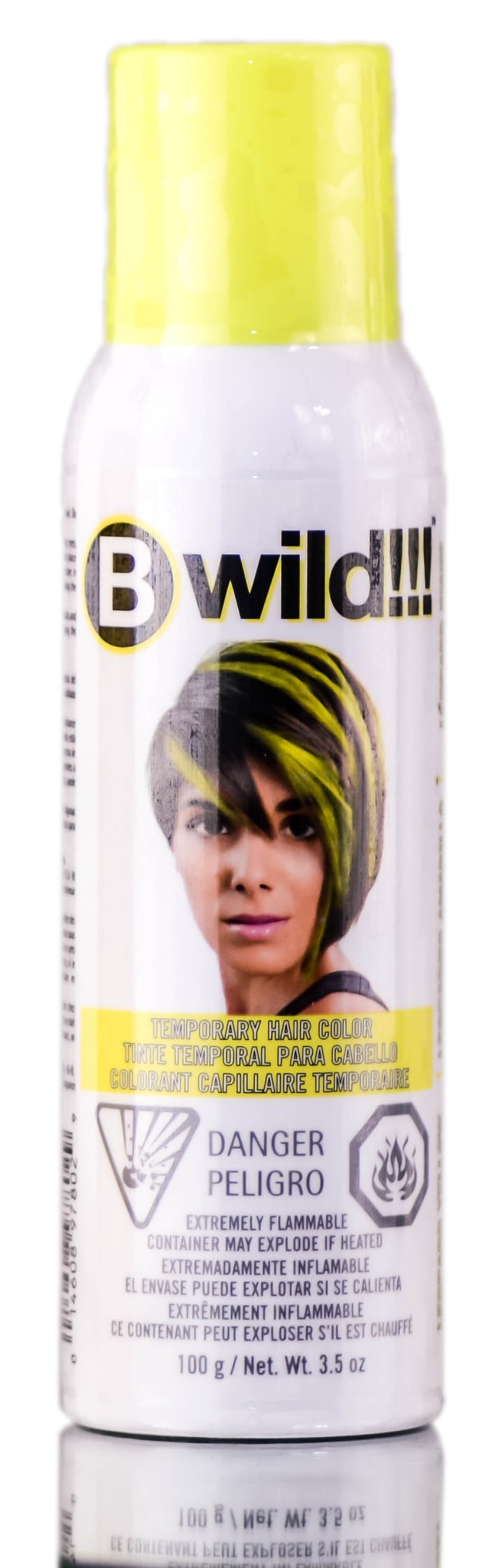 Leopard Yellow - 3.5 oz , Jerome Russell Bwild Temporary Hair Color Spray ,  Hair Scalp Skin Body - Pack of 2 w/ SLEEK Teasing Comb - Walmart.com