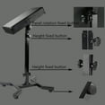 thumbnail image 4 of Tattoo Arm Rest, Tattoo Chair for client, Tattoo Armrest Stand, Four-corner base Stability Strongly, Adjustable Height, Thicken Soft Sponge Pad, Foldable Arm Rest, 4 of 6