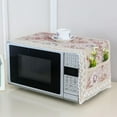 thumbnail image 1 of Modern Simple Microwave Oven Cover Dustproof Cotton Machine Protector Decorative Kitchen Appliance Cover 39.3x13.7inches, 1 of 5
