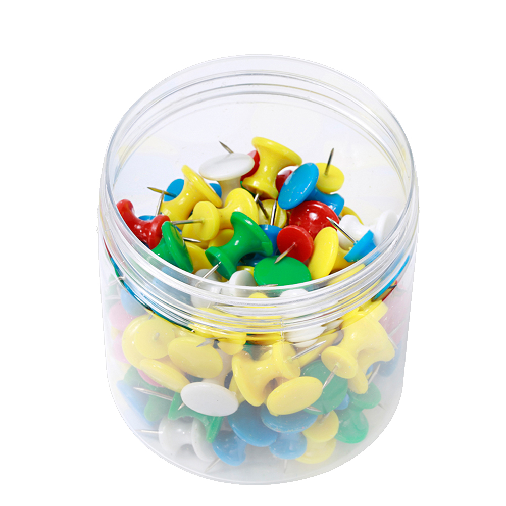 Push Map Thumbtacks Cork Decorative Board Pin Office Calendar Steel