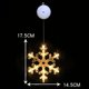 thumbnail image 3 of Lámpara de ventosa navideña con forma de estrella y luna LED, adornos navideños para el hogar, bodas, fiestas, adornos colgantes para ventanas, regalos de Navidad y Año Nuevo, 3 of 5