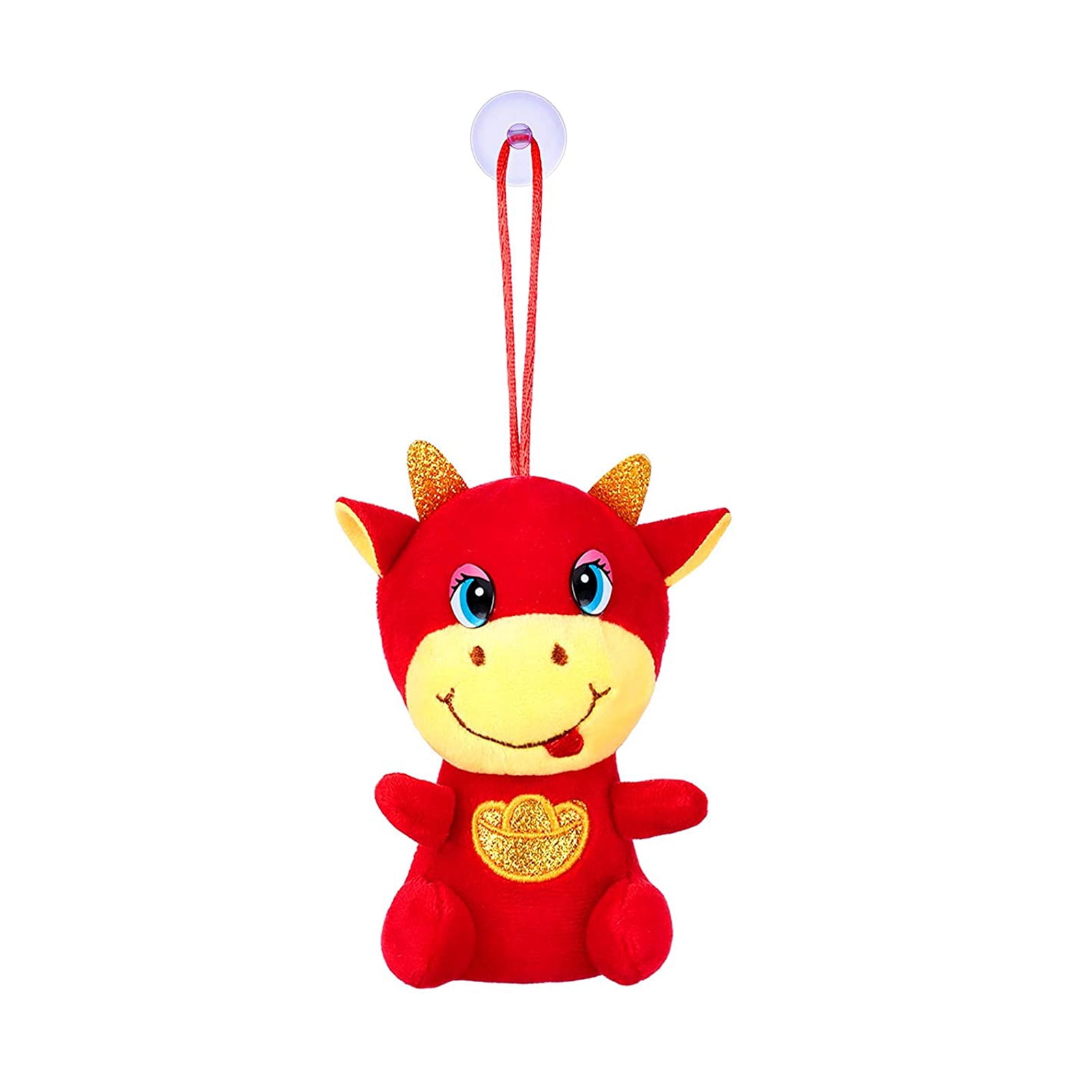AIHOME 2021 Chinese New Year Plush Toy Year of the Ox Mascot Plushie