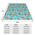 thumbnail image 3 of Sikiie Lovely Sea Otters Ultra-Soft Micro flannel Blanket Luxury All Seasons Warm Blanket for Bedding Sofa and Travel (4 sizes)-50"x40", 3 of 7