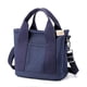 thumbnail image 1 of Bolsa de lona, ​​bolsa para el almuerzo, bolso de mano azul, 1 of 5