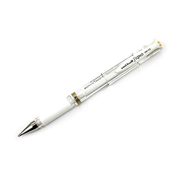 UNIBALL SIGNO impact White Gel Pen Pigment Ink 1.0mm JAPAN Walmart