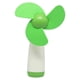 thumbnail image 1 of Mini ventilador de mano con aspas a batería (verde), 1 of 5
