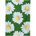 thumbnail image 2 of SKYSONIC Daisy Flower Tablecloth Waterproof Washable Polyester Square Table Cover Durable Tablecloth for Kitchen Dining Table Party Decor (60 X 60 Inch), 2 of 7