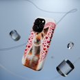 thumbnail image 5 of DistinctInk Tough Case for Apple iPhone 13 PRO (6.1" Screen), Compatible with MagSafe Charging - Valentine's Day Welsh Terrier, 5 of 6