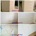 thumbnail image 5 of White Brick 3D Wall Panels Peel and Stick Wallpaper for Living Room Bedroom Background Wall Decoration, 5 of 6
