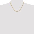 thumbnail image 2 of 14k 3.0mm D/C Quadruple Rope Chain in 14k Yellow Gold, 2 of 3