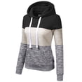 thumbnail image 2 of Doublju Women's Basic Lightweight Pullover Pocket Hoodie Sweatshirt with Plus Size, 2 of 3