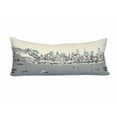 thumbnail image 6 of 35" White Philadelphia Daylight Skyline Lumbar Decorative Pillow, 6 of 6