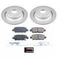 thumbnail image 2 of PowerStop Rear Geomet Coated Brake Rotor and Pad Kit Fits: INFINITI Select Models CRK9062, 2 of 5