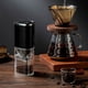 thumbnail image 5 of Ounissouiy Cafetera automática electrónica, máquina de molienda recargable, modo Dual, herramienta de molienda de leche de soja, molinillo de Juegos de servir café y té Negro, 5 of 6
