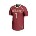thumbnail image 2 of Unisex GameDay Greats #1 Maroon Boston College Eagles Lightweight Women's Lacrosse Fashion Jersey, 2 of 4