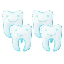 GOOHOCHY  4 Pcs Balloon Decoration Baby Shower Arch Party First Balloons Men and Women Child Blue