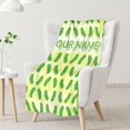 thumbnail image 2 of LHSHID Personalized Pickle Blanket Gifts with Name Text Funny Throw Blanket for Adults Kids Lightweight Plush Soft Cozy Warm Flannel Blankets for Bed Couch, 2 of 7