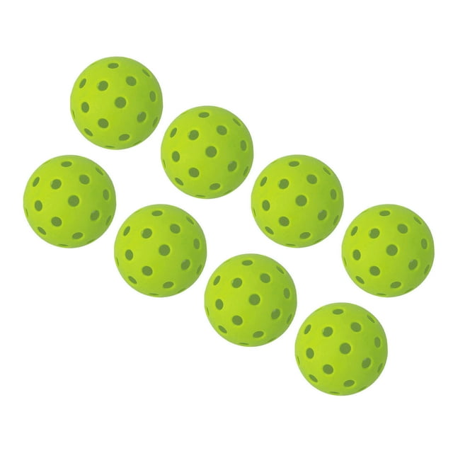 Pickleball para exteriores, 12 piezas, 74 mm, 40 hoyos, juego de bolas de Pickleball para exteriores diseñadas para profesionales